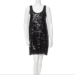 Love Moschino Sequined Silk Dress
